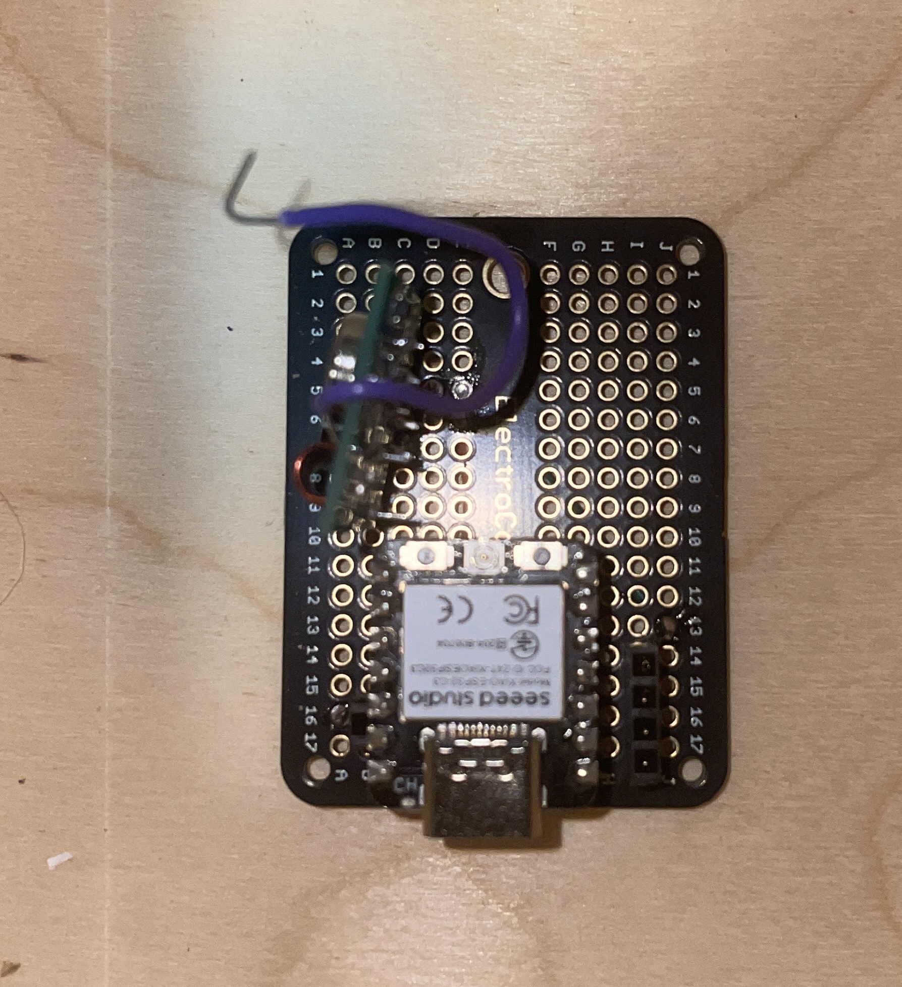 removable soldered protoboard